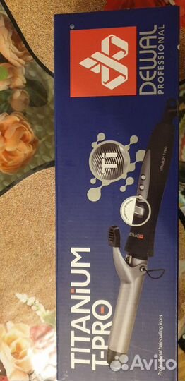 Плойка dewal professional titanium t-pr