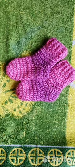 Носки вязаные детские