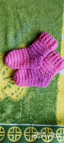 Носки вязаные детские