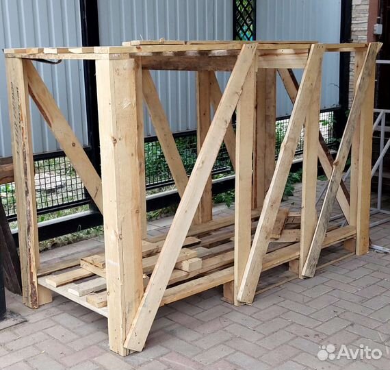 Деревянная обрешетка, тара, ящик