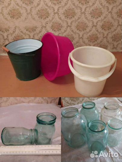 Посуда, хрусталь, утварь, банки и ножи времён СССР