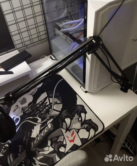 Пантограф стойка держатель для микрофона