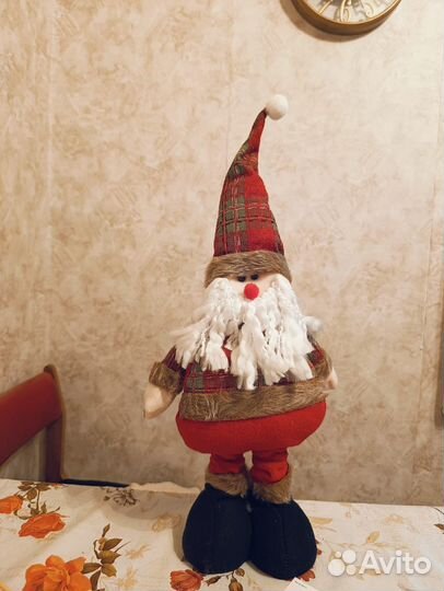 Телескопический новогодний гномик