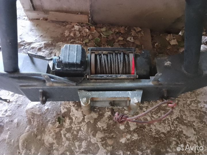 Бампер и лебедка