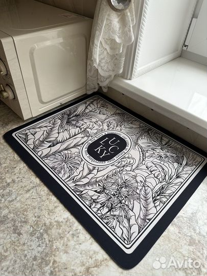 Впитывающйи коврик для сушки посуды