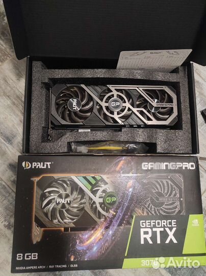 Видеокарта RTX 3070 Palit