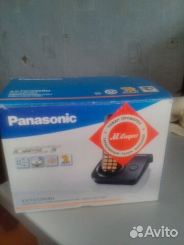 Стационарный телефон Panasonik kx-tg7205ru