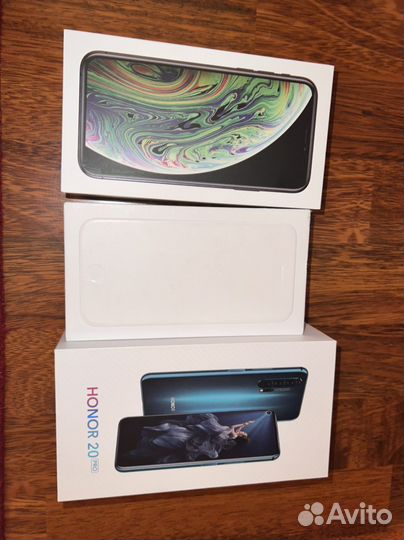 Коробка от телефона iPhone, honor