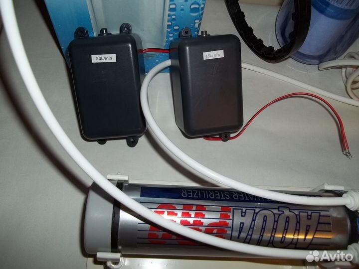 Аквариум-оборудование для очистки воды