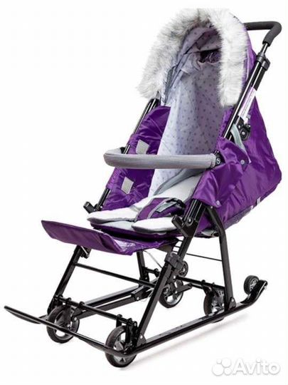Санки коляска ника 7 5sk