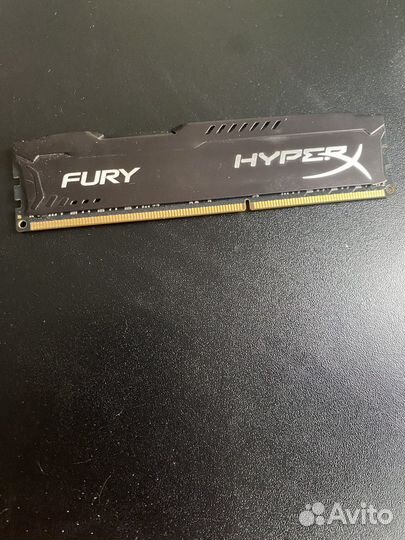 Оперативная память Hyperx fury 8gb ddr4