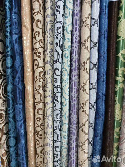 Ткань портьерная, тюль, вышивки, печатные тюли