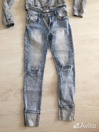 Джинсовый костюм