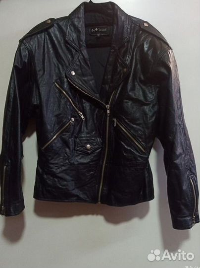 Косуха из натуральной кожи