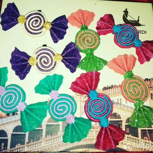 Конфетки-заколочки