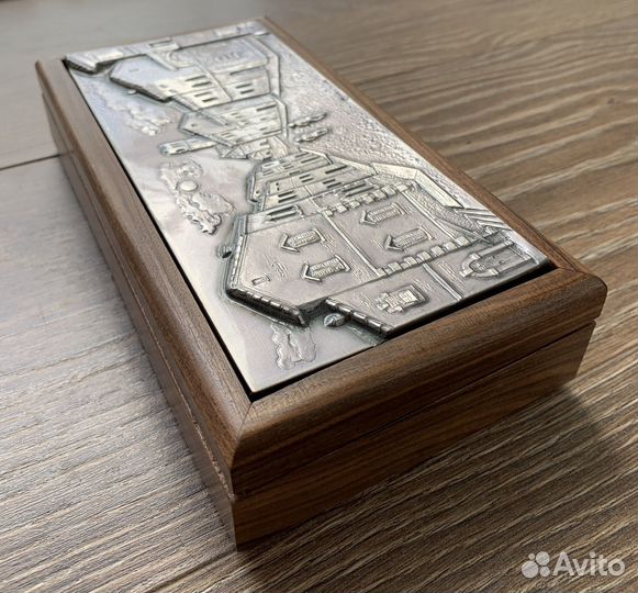 Шкатулка деревянная, Италия