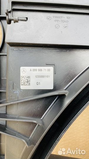 Вентилятор охлаждения Mercedes ML-GL-GLE-GLS 166