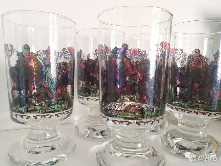 Старинные бокалы Европа