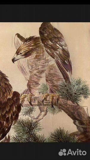 Картина. Вышивка шёлком