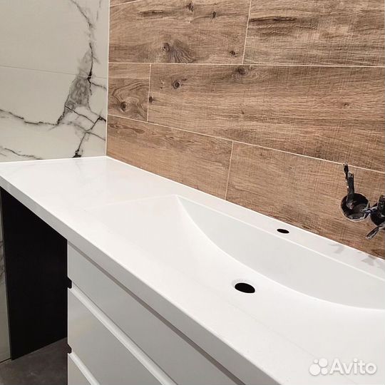 Столешница для ванной