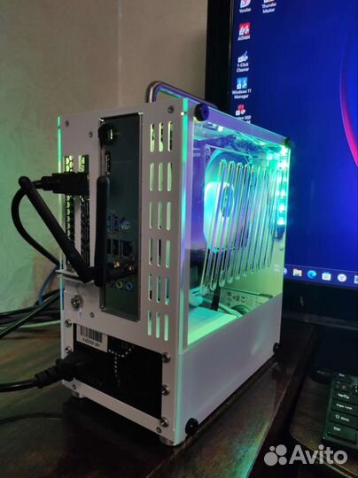 Miniitx пк i5-12400 + RTX 3060