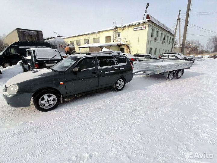 Прицеп двухосный мзса 817738.001