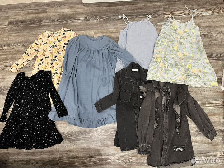 Вещи пакетом для девочки 7-9 лет