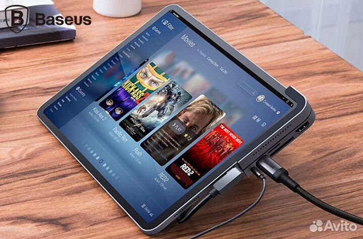 Baseus Bend Angle №7 Type-C HUB (iPad version)