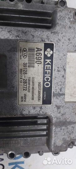 Блок управления двигателем Kia Rio 3 АКПП 1.6