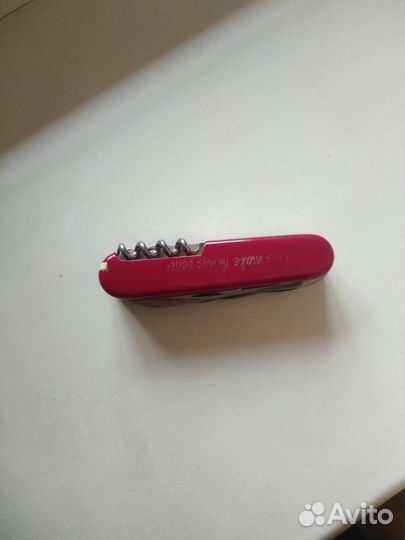 Нож складной швейцарский