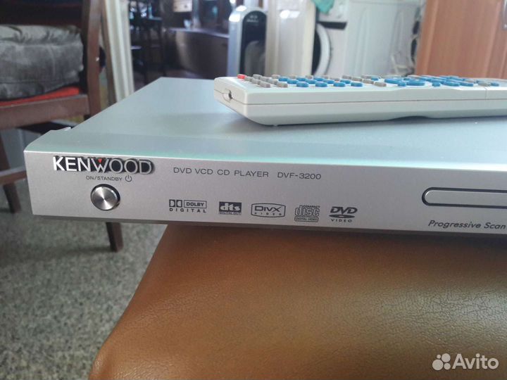 Дивиди проигрывапель CD DVD kenwood DVF-3200