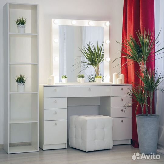 Гримерный стол с зеркалом 120*160