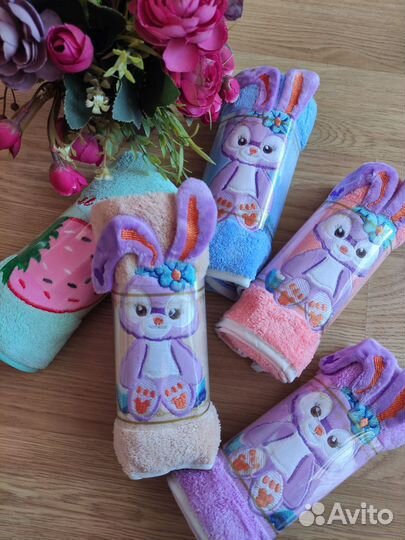 Полотенца для рук и лица детские