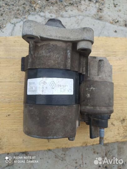 Стартер renault duster 1.6