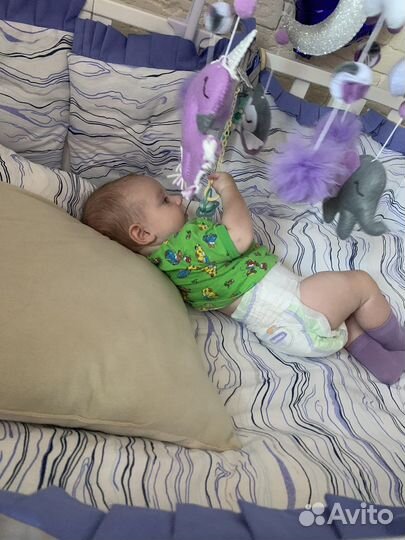 Бортики в кроватку