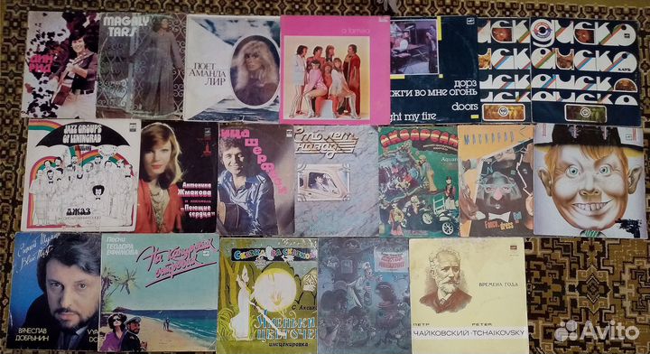 Виниловые пластинки СССР