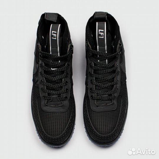 Кроссовки Nike Lunar Force 1 Duckboot Black Blue