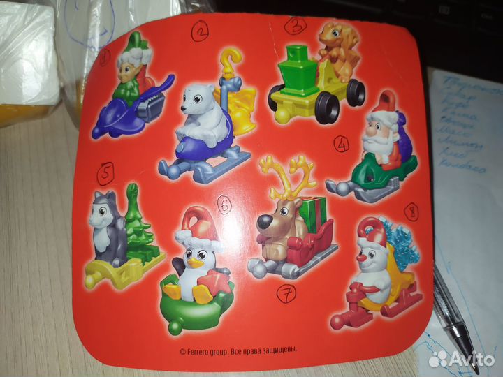 Киндер сюрприз относительно новые из яиц + разные