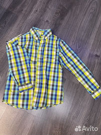 Рубашка на мальчика 128-134