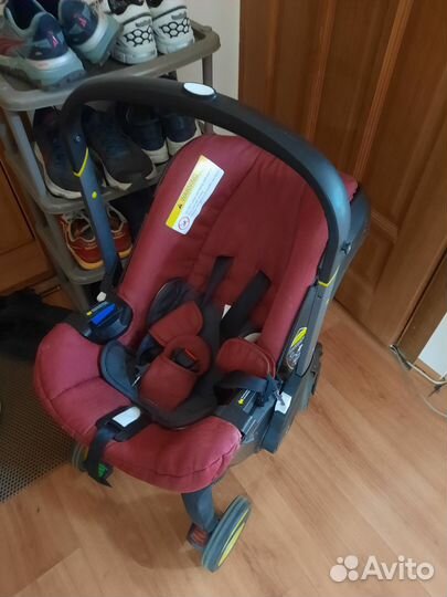 Автолюлька на колесах