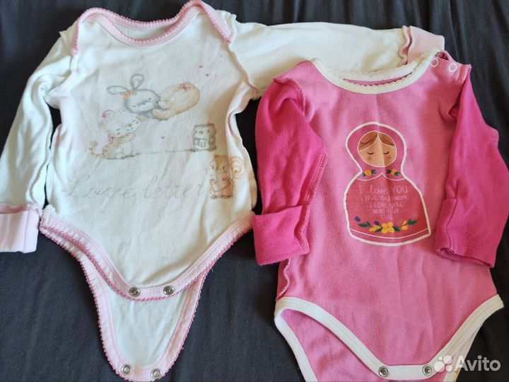 Пакет детских вещей 56-62