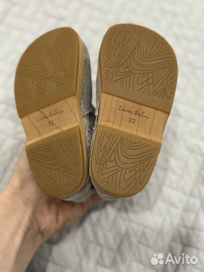 Ботиночки демисезонные zara 21-22