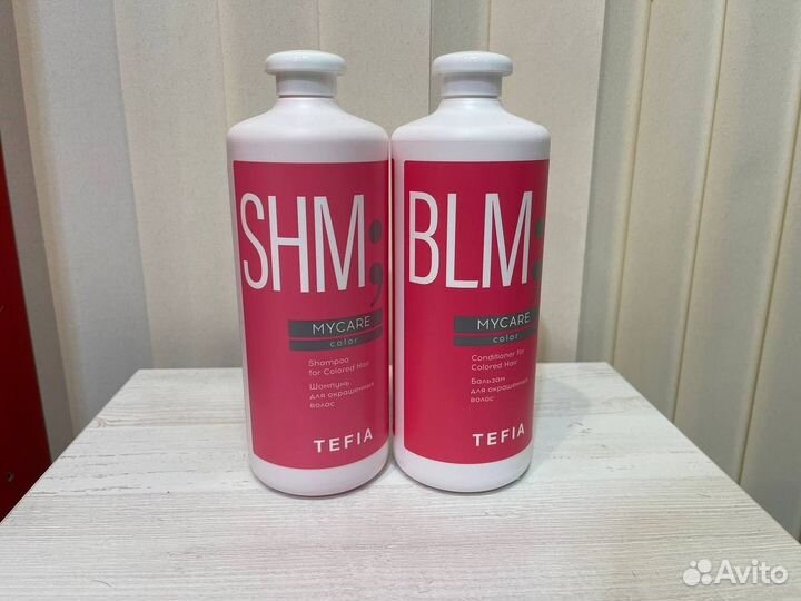 Шампунь бальзам уход Tefia