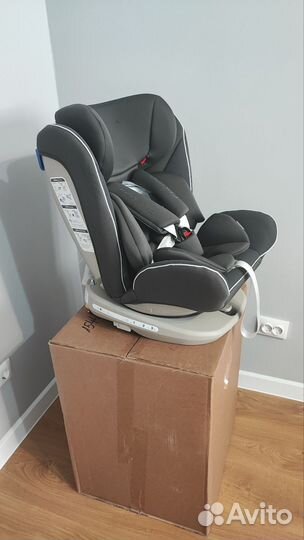 Новое детское автокресло happy baby unix + накидка