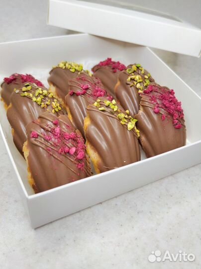 Бисквитное печенье Мадлен подарок на 8 марта