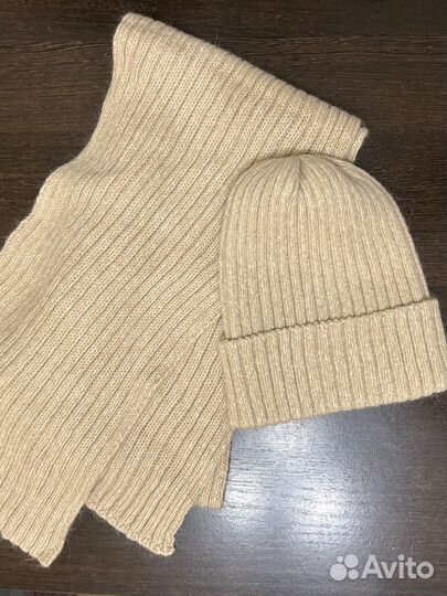 Комплект шапка и шарф