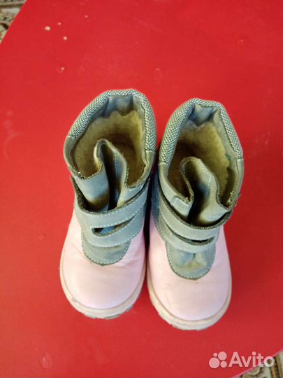 Сапожки демисезонные для девочки 25 размер