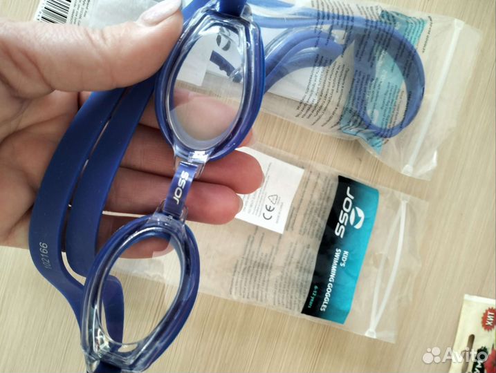 Очки для плавания детские