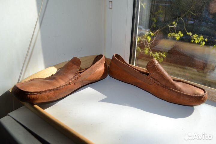 Ugg 44.5 мокасины мужские