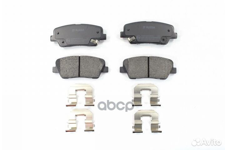 Колодки тормозные дисковые(аналог TRW GDB3499)